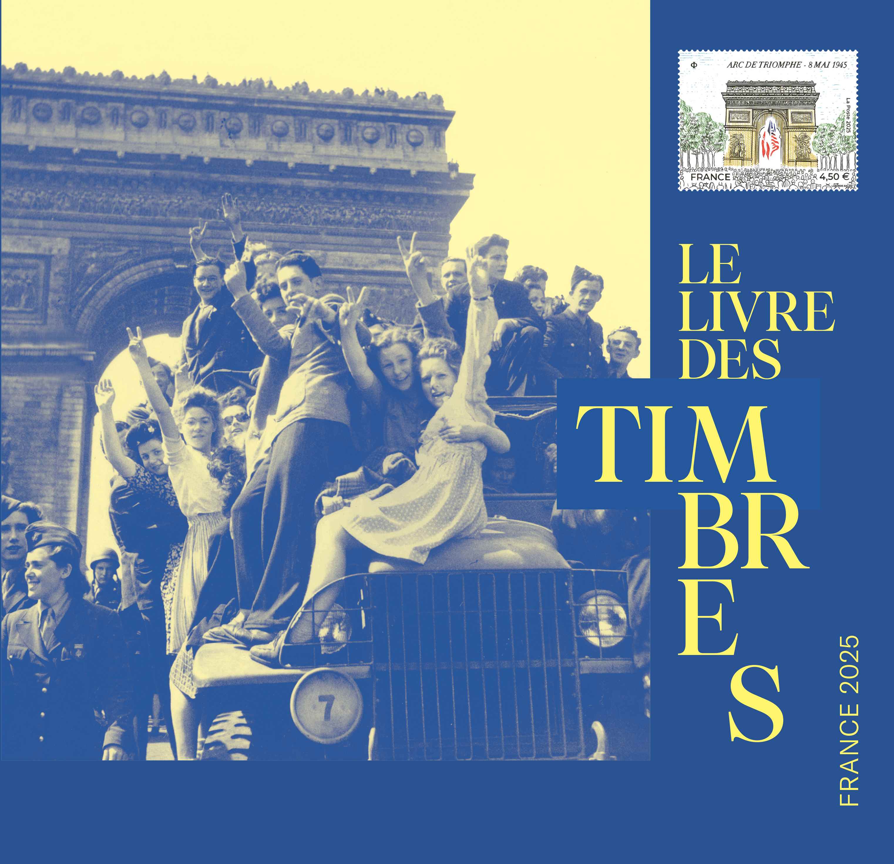 couverture du livre des timbres 2025.